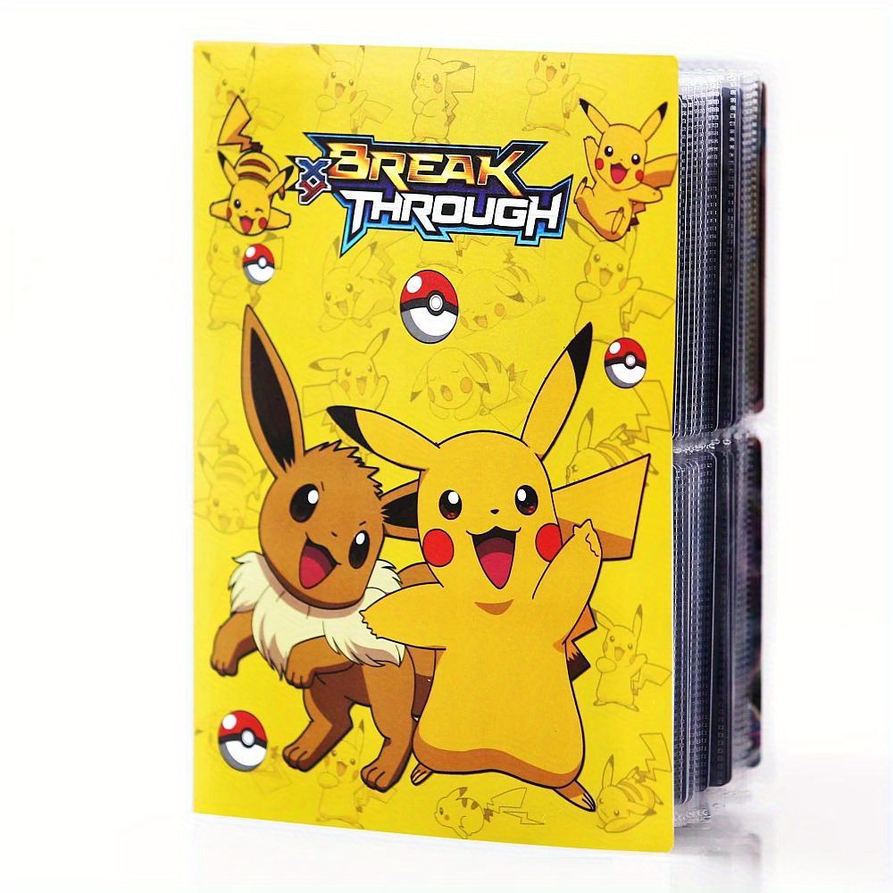 Classeur Carte, 360 Pochette Carte - Classeur pour Pokémon Cartes