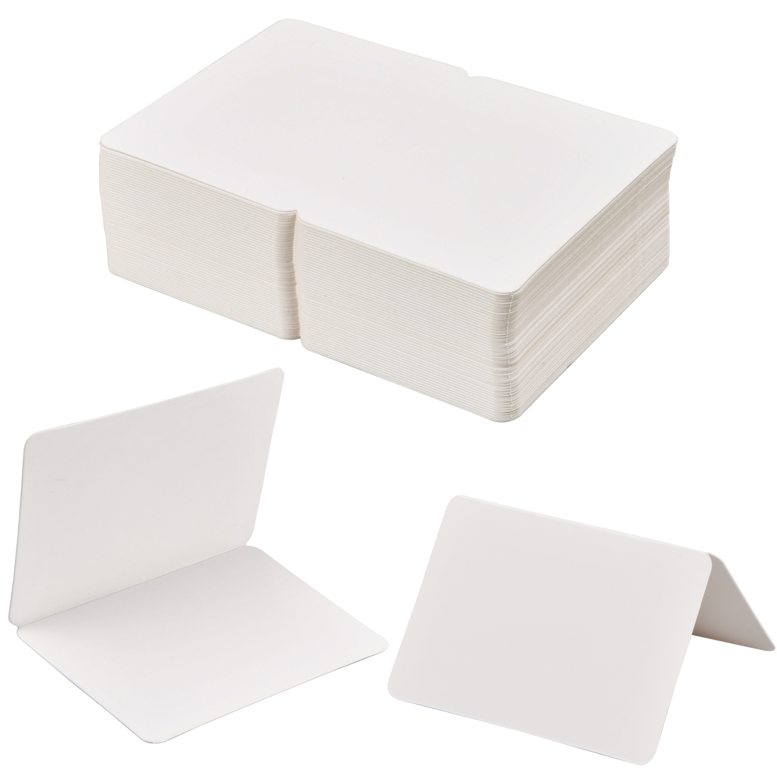 Purple Q Crafts Blank Cards with Envelopes for Card Making, White 40-Pack 
