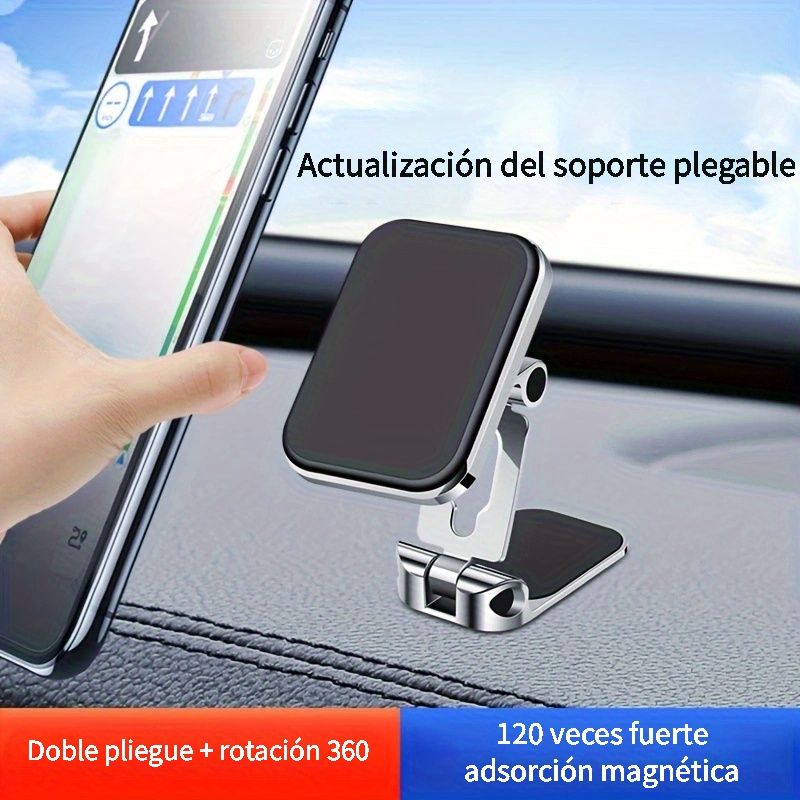 Compatible con MagSafe Car Mount para iPhone, [Nueva actualización 2022]  Ventilación de coche de rotación de 360°, soporte magnético para teléfono
