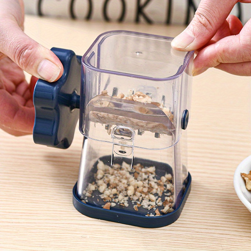 Nut Crusher For All Nuts Hand Crank Pecan Chopper Nut Slicer Food Chopper  And Mixer For Ginger Garlic Peanut And More