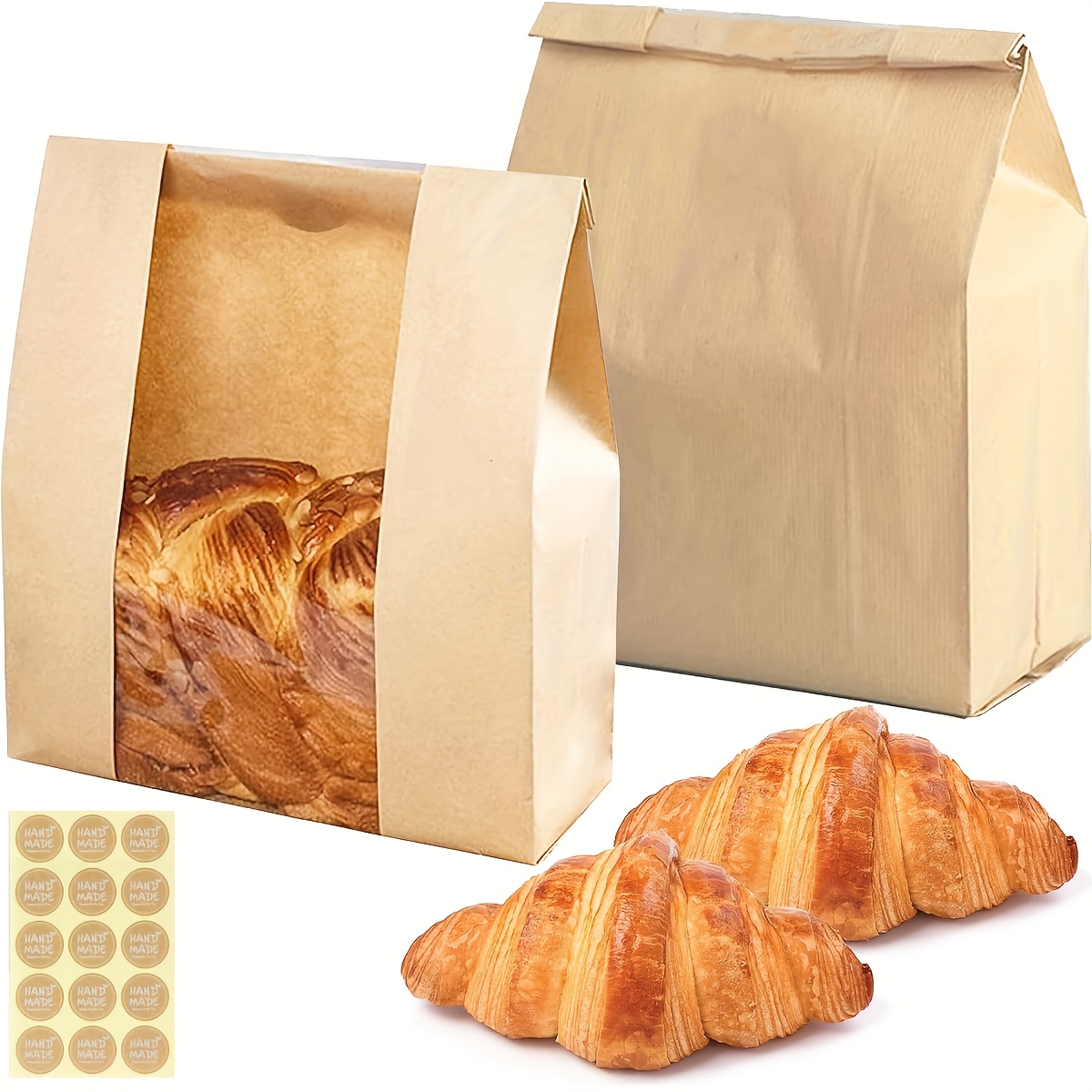 Reusable Cookie Bread Storage Bags Crimping Sealing Candy - Temu