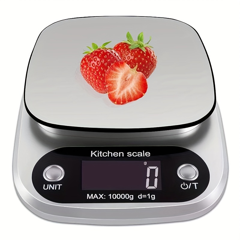 Smart Weigh Food Kitchen Scale with Bowl,11lb x 0.1oz / 5000 x 1grams,  Digital Weight Scale for Baking,Cooking for Ounces and Grams