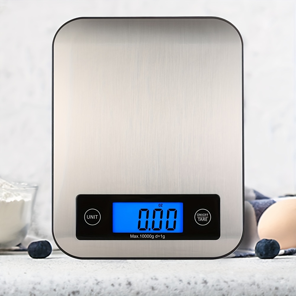 Electronic Food Scale, 22lb/10kg Digital Kitchen Scale Weight Grams And Oz  For Cooking Baking, 1g/0.1oz Precise Graduation - Kitchen Scales -  AliExpress