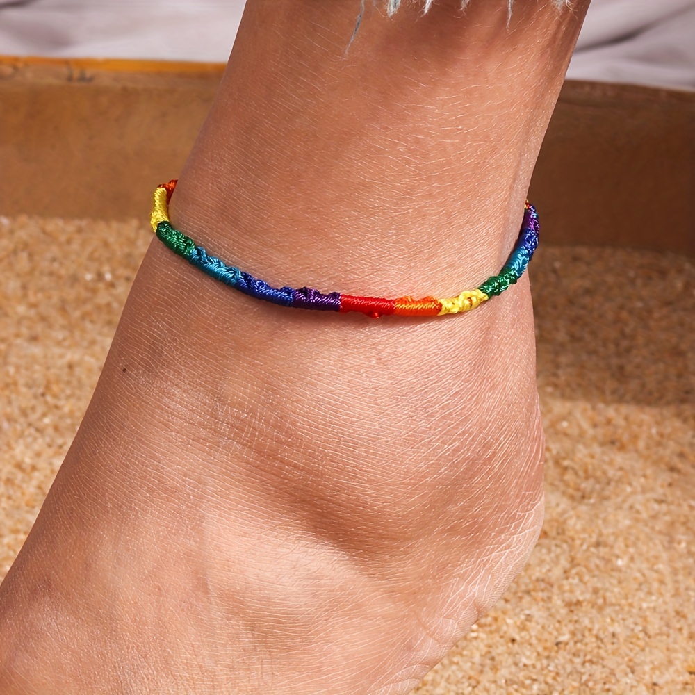 Anklets for Women Silver Gold Ankle Bracelets Set Boho Layered Beach  Adjustable Chain Anklet Foot Jewelry - China Anklet Foot Jewelry and Anklet  price
