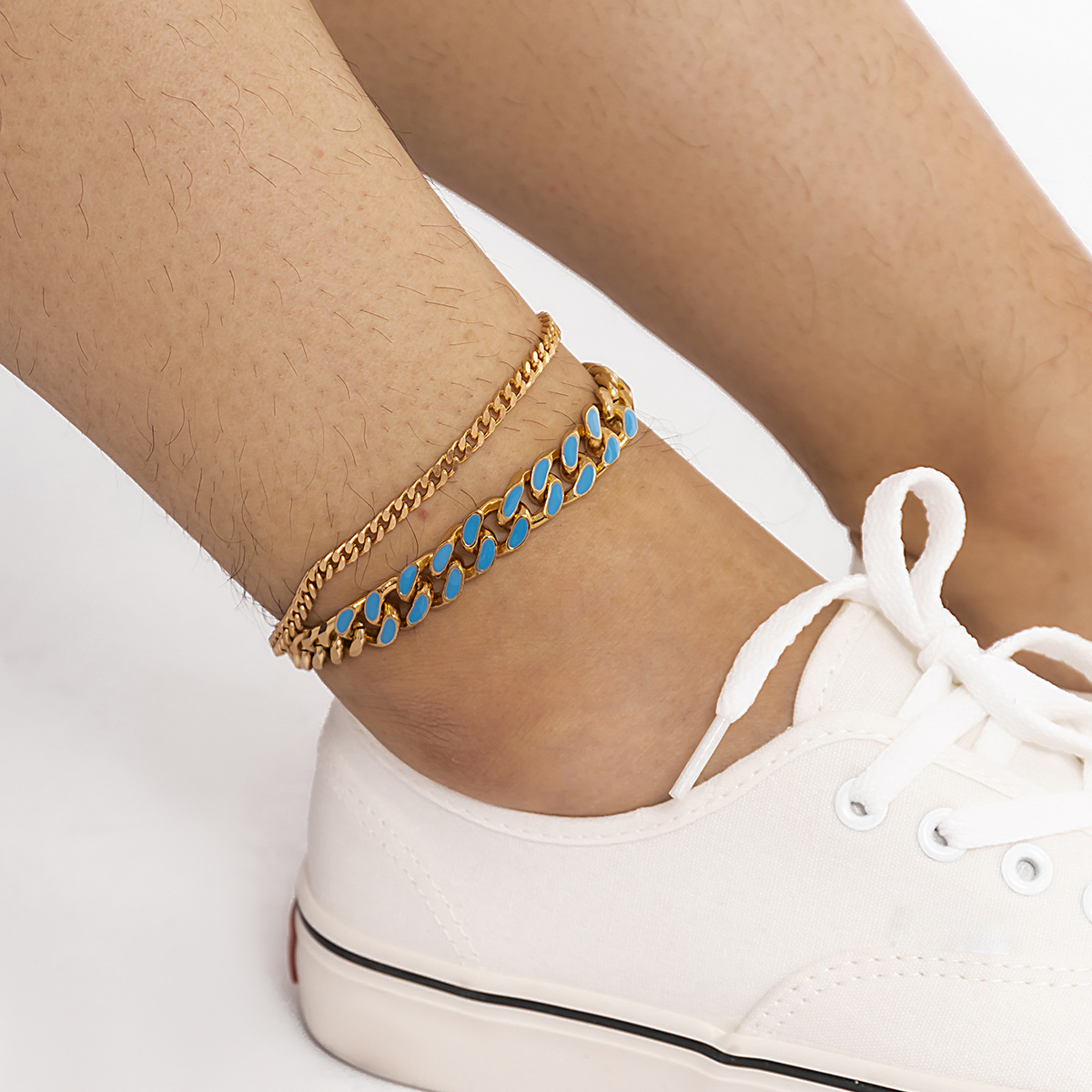 Friendship Bracelet / Anklet Woven Anklet Threaded Bracelet Surfer Jewelry  String Ankle Bracelet Unisex Anklet Everyday Anklet 