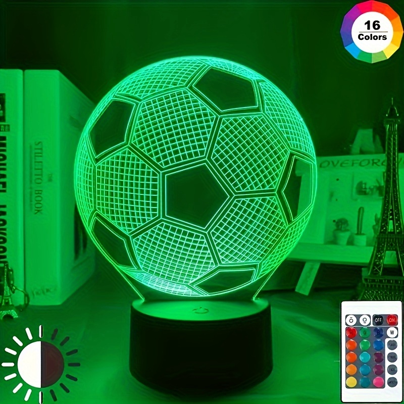 Ballon de foot lumineux couleur changeante sans fil Footy