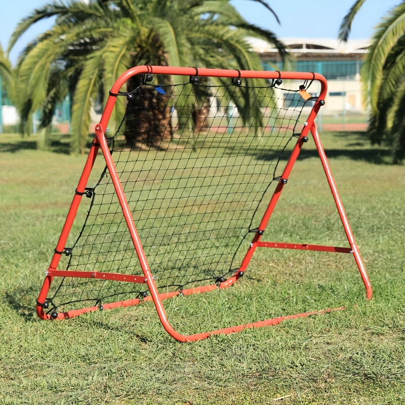 Reboteador de fútbol ​​Reboteador de béisbol de mano con red elástica para  puerta de fútbol ​​Equipo de entrenamiento de portero para la práctica de  fútbol LHCER Otros