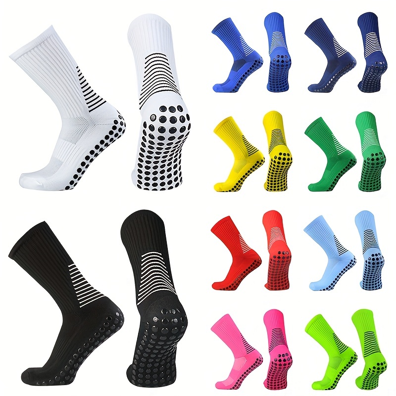 Grip Socks Soccer Socks Youth Non Slip Socks Men's Anti Slip - Temu Canada