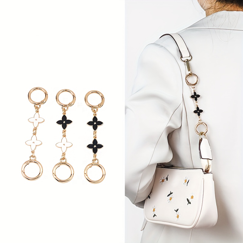 Louis Vuitton Ice Flower Keychain Bag Charm - Gold Bag Accessories