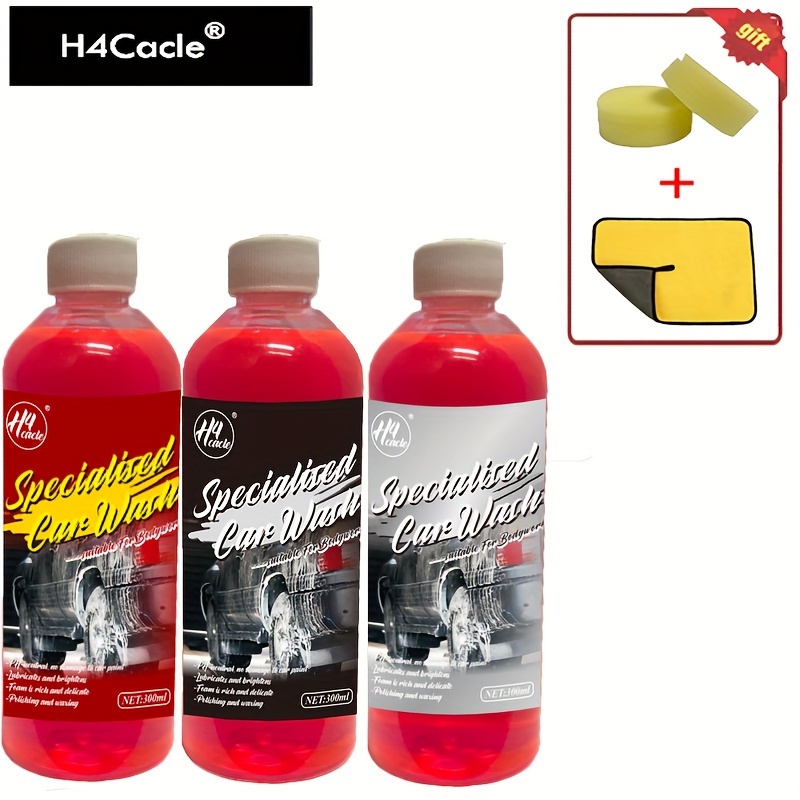 Car Wash Shampoo Glossy Wax Multi function Cleaning Liquid - Temu