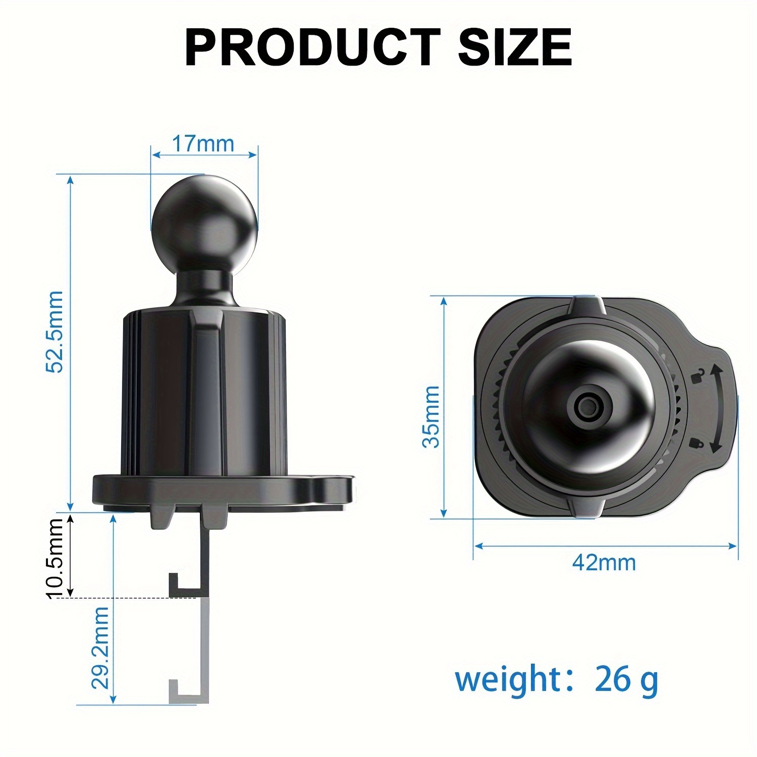 Dash Cam Mirror Mount, With 16 Different Joints, Compatible With Apeman,  Ugshdi, Old Shark, Vantrue, Rexing V1p, Yi, Z-edge, Peztio, Falcon F170,  Roav, Kdlinks X1, Crosstour And 99% Dash Cam - Temu