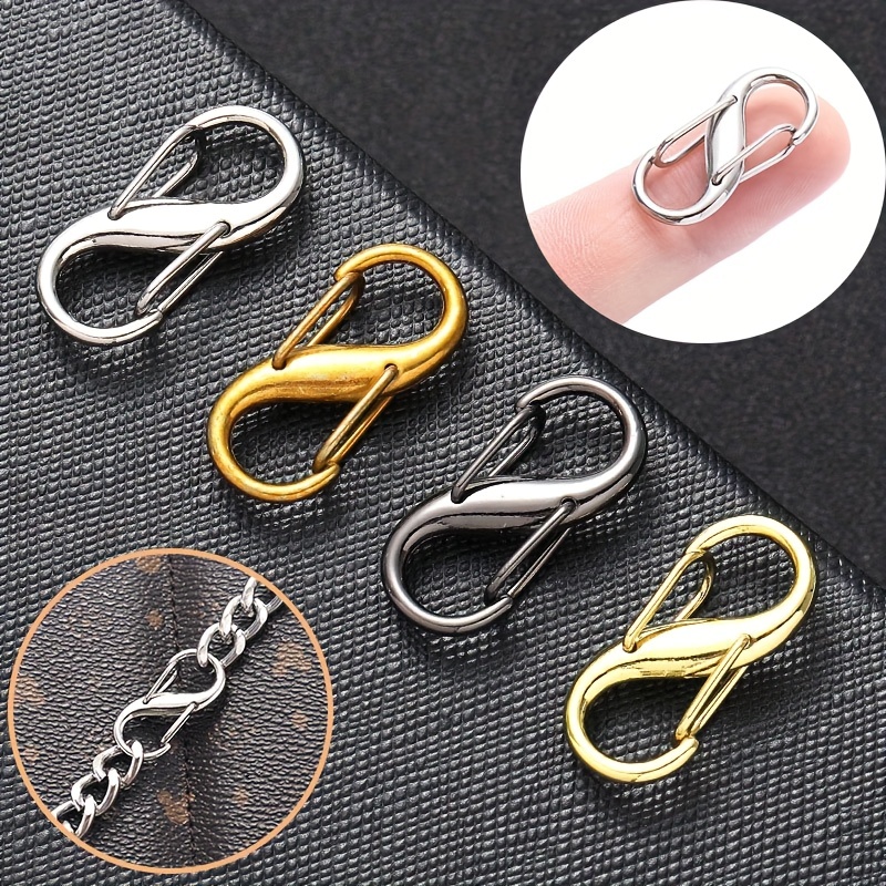 Meetee 5/10Pcs 13-26mm Metal Removable Screw Buckle Lobster Clasps Bag  Connector Hook Snap DIY Hardware Replacement Accessories