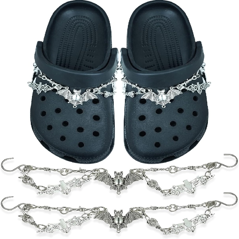 Fashion Croc Charm Shoe Chain Accessories DIY Detachable Jibz