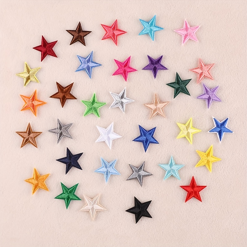  SEWACC 10pc Sequin Decorative Patch Sequin Embroidered Badge  DIY Sew on Patches Sewing Star Applique Colored Embroidery Patches for  Sequin Pentagram Patch Decor for Home Adhesive Repair : Arts, Crafts 