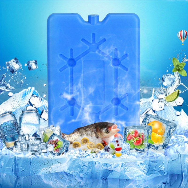  Cooler Shock Ice Packs for Cooler - 2 Reusable, Long Lasting, Cold  Freezer Packs for Coolers, Lunch Bags & Totes to Keep Food Fresh - Clear :  Sports & Outdoors