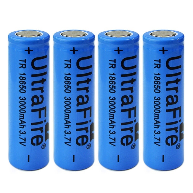 UltraFire 3000mAh 3.7V 18650 Rechargeable BRC Lithium Battery With Pro