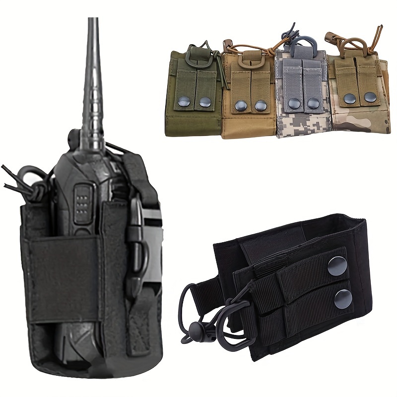 LUITON Universal Radio Case Two Way Radio Holder Universal Pouch for Walkie  Talkies Nylon Holster Accessories for MOTOROLA MT500, MT1000, MTS2000 and