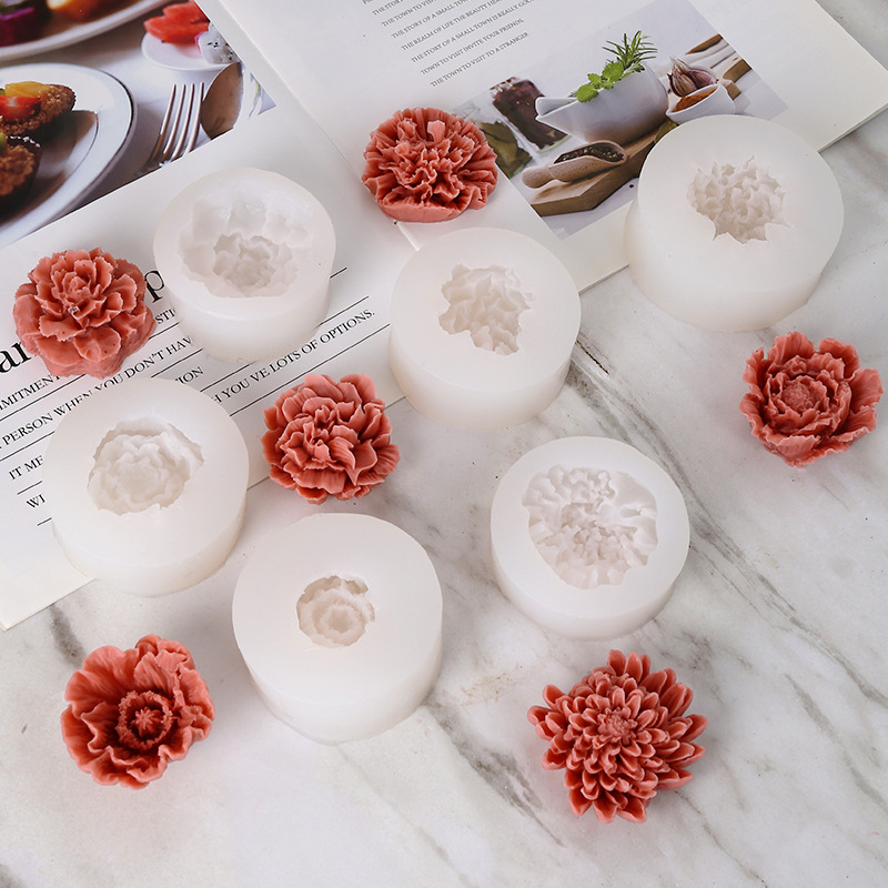 Stampo In Silicone Creazione Candele Bouquet Fiori 3d Stampi - Temu  Switzerland