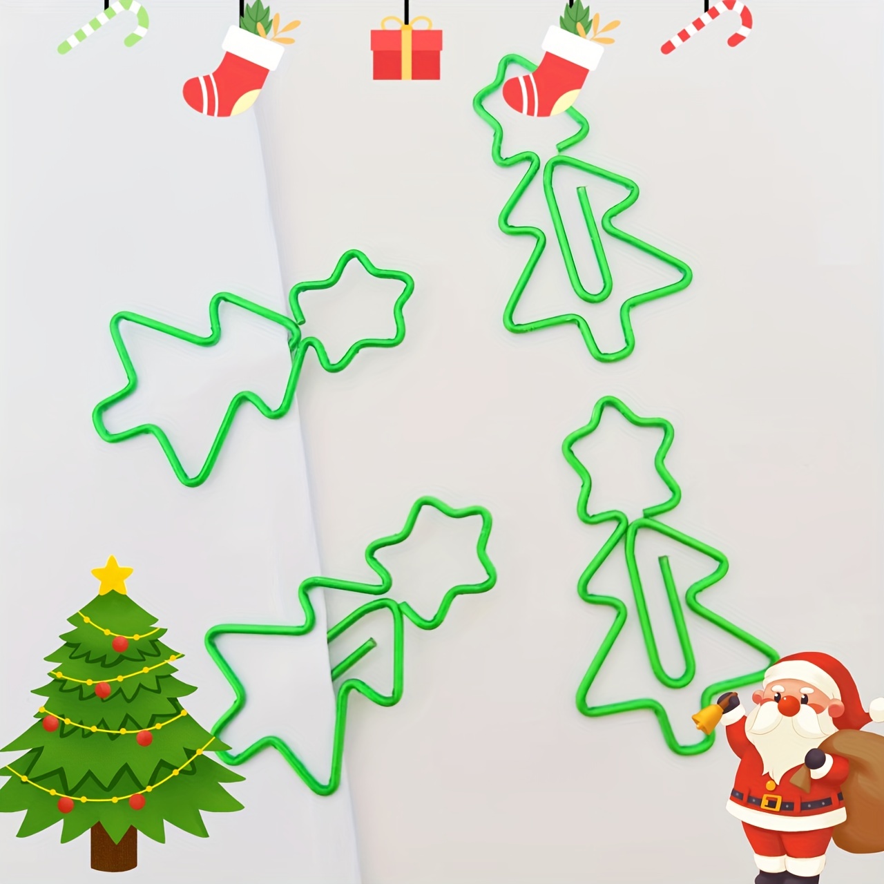 Christmas Tree Paper Clips - The Benson Street