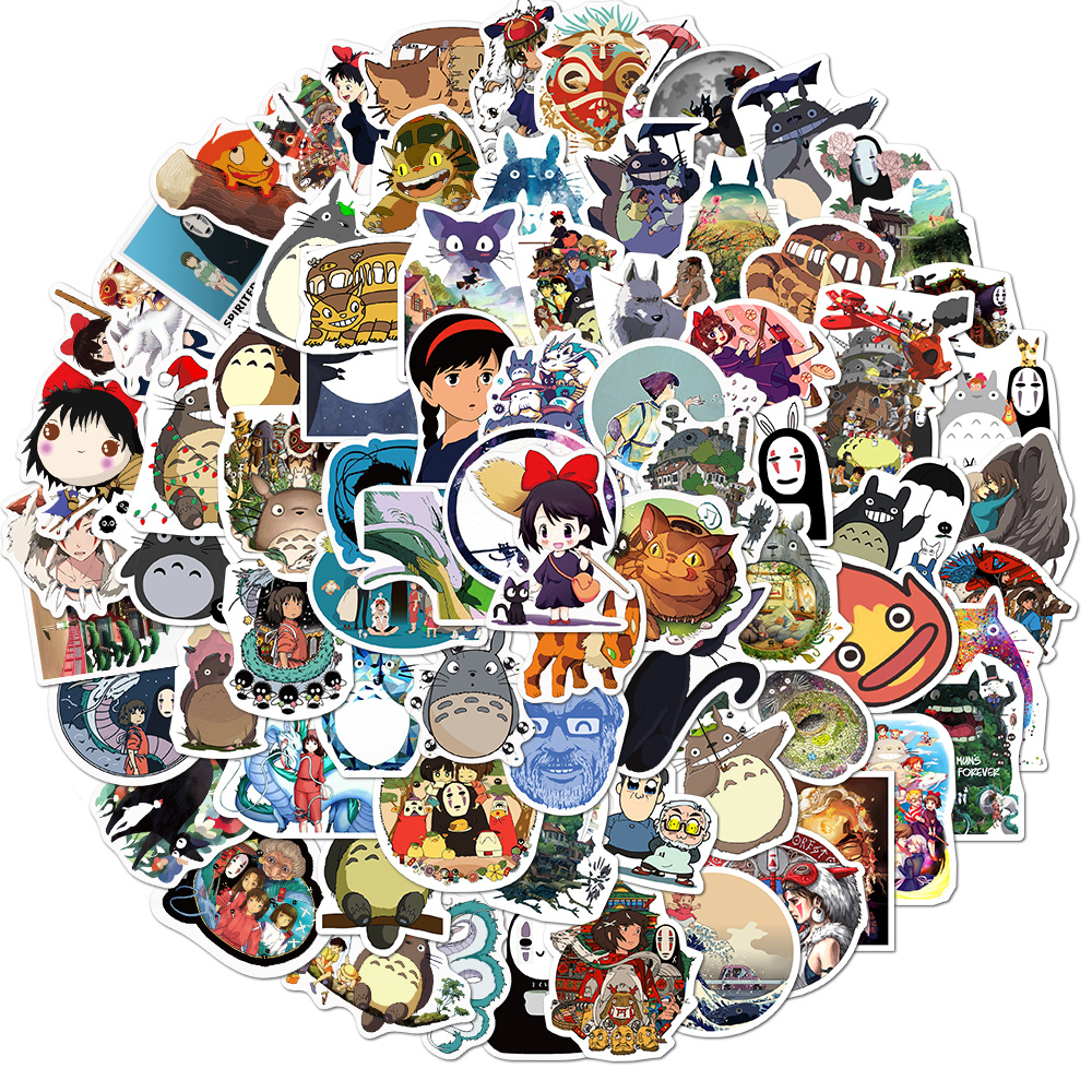 50 Stück verschiedene Anime One Peace Cartoon Aufkleber wasserfes