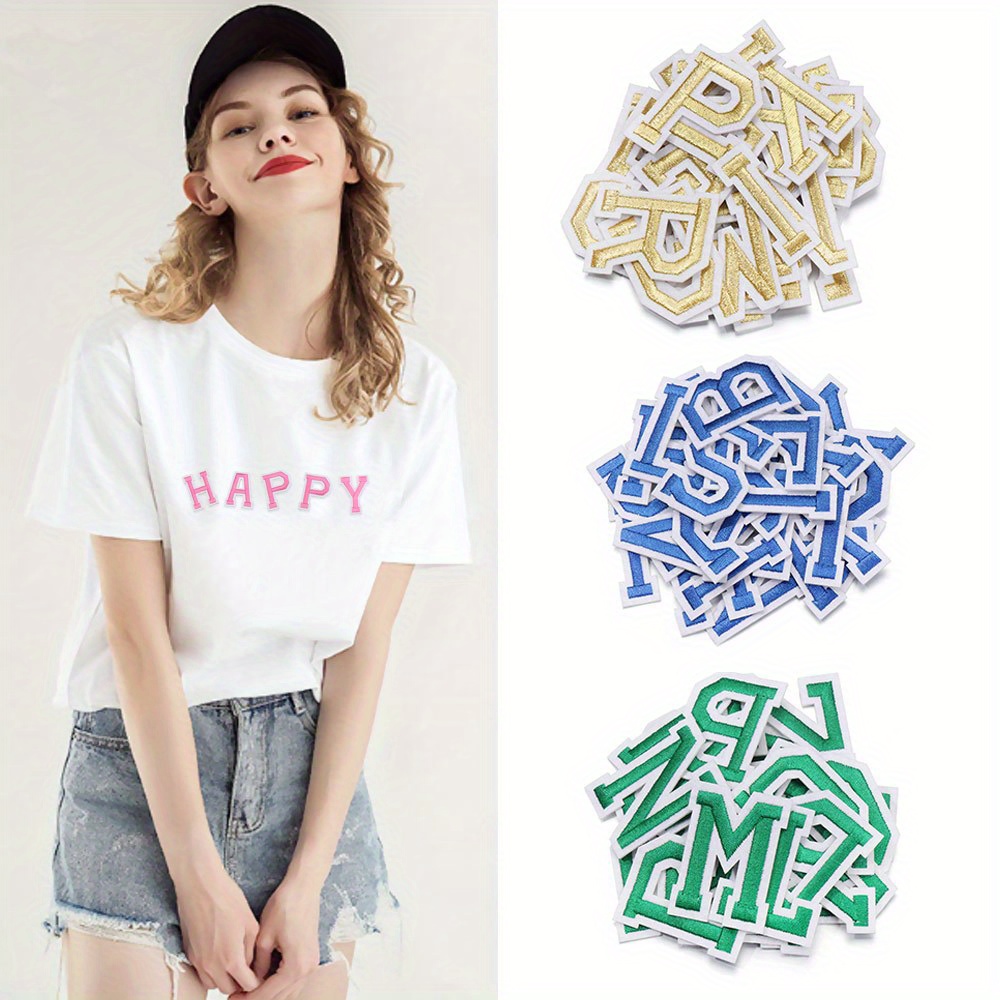 Iron On Letters For Clothing Sewing Notion Tie Dye Embroidered Alphabet A  Zes Diy T Shirt Hat Backpack Art Crafts Drop Delivery From Dhsspw, $0.31