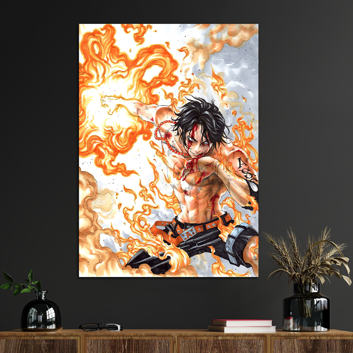 DIY】5D DIY Full Drill Diamond Painting Naruto 30*40CM Wall Decor