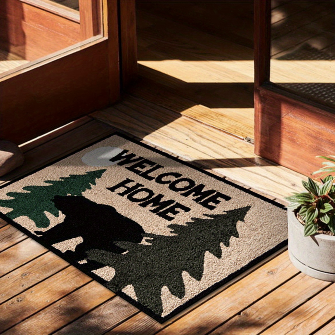 Non slip Modern Door Mat Thick Padded Indoor Entrance Mat - Temu