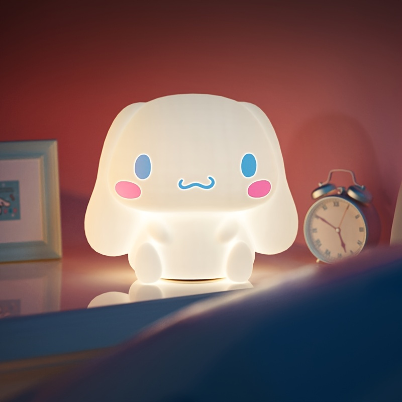Lilo & Stitch Digital Alarm Clock Anime Figure Stitch 7 Colors Changing LED  Cartoon Night Light