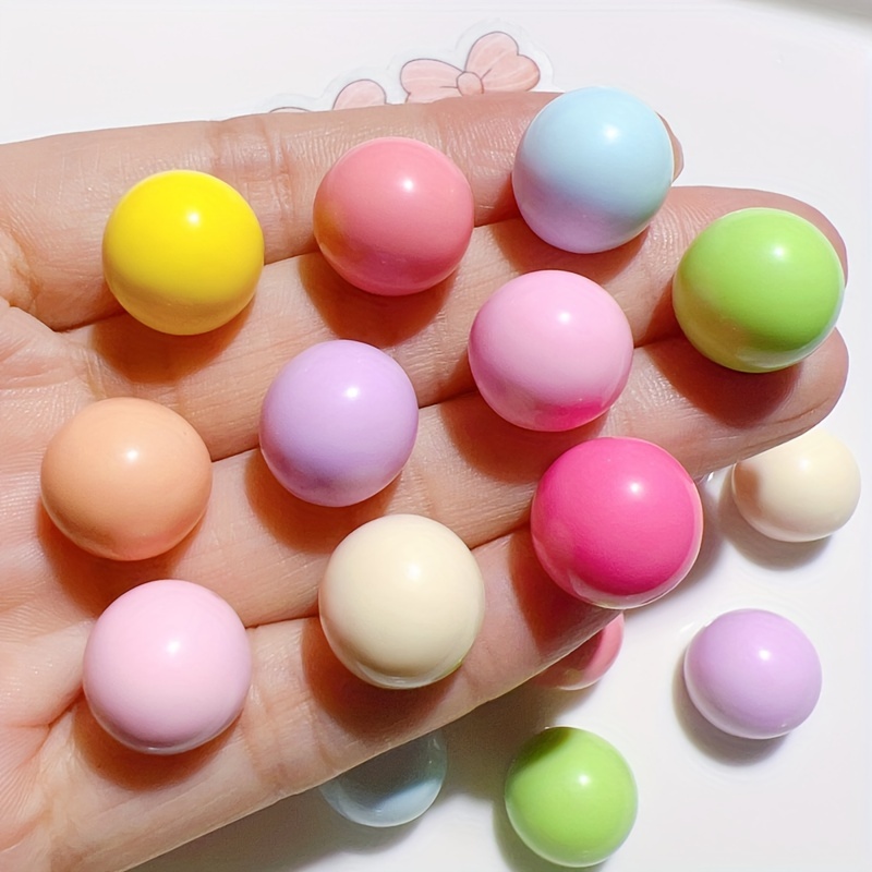  180pcs Cute Resin Charms For Jewelry Making 3D