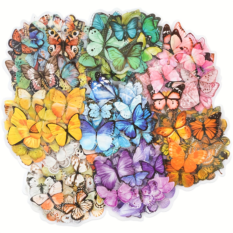 80 Pezzi Mixed Butterfly fiori commestibili per torte,Farfalle decorative  torta,Farfalla Cupcake Toppers,decorazioni per cupcake a forma di farfalla  : : Casa e cucina