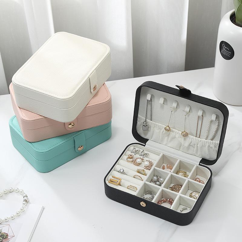  YSM Designs Travel Jewelry Organizer Box, Travel Jewelry Case, Small Jewelry Box for Women, Jewelry Travel Case