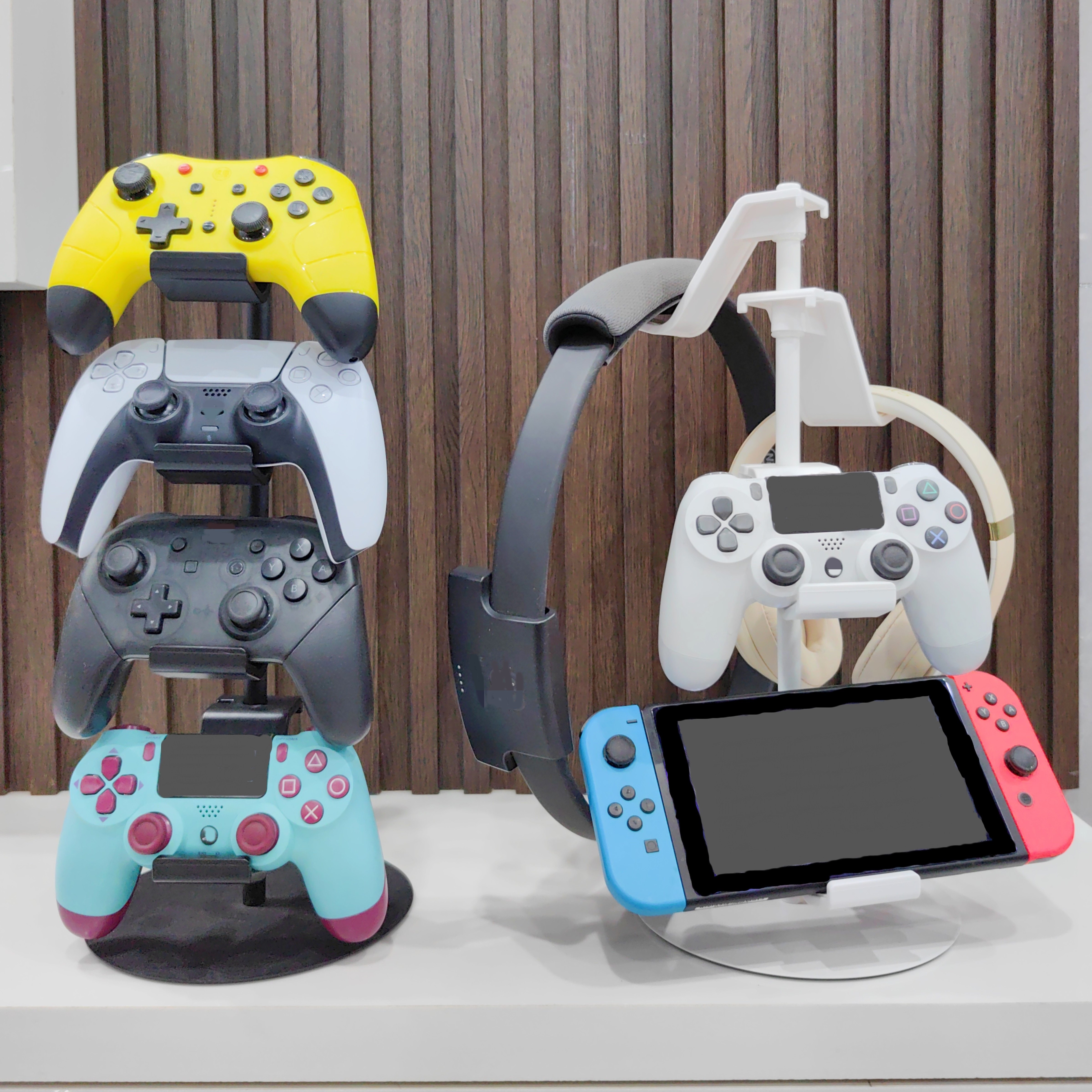 Für Nintendo Switch oled Wand ständer halter 2 in 1 Konsolen schalter Dock  Game Controller Halterung