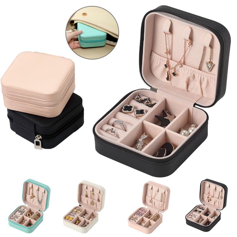 Simple Chenille Letter Jewelry Storage Box, Mini Portable Travel Organizer,  Versatile Carry On Box - Temu