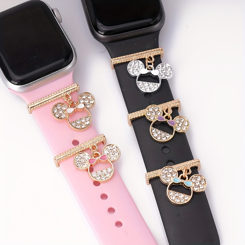  4Pcs Watch Band Cat Paw Decorative Charms Compatible with Louis  Vuitton Apple Watch Band 38 40 41 42 44 45mm i Watch Series 8 7 6 5 4 3 2 1