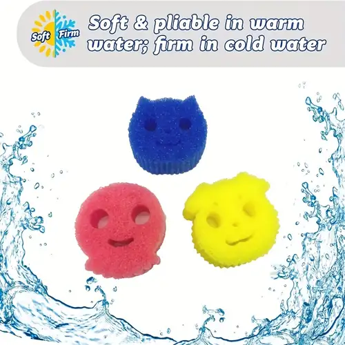 New Scrub Daddy Eraser Daddy 12 Pack Small Disposable Scrubber