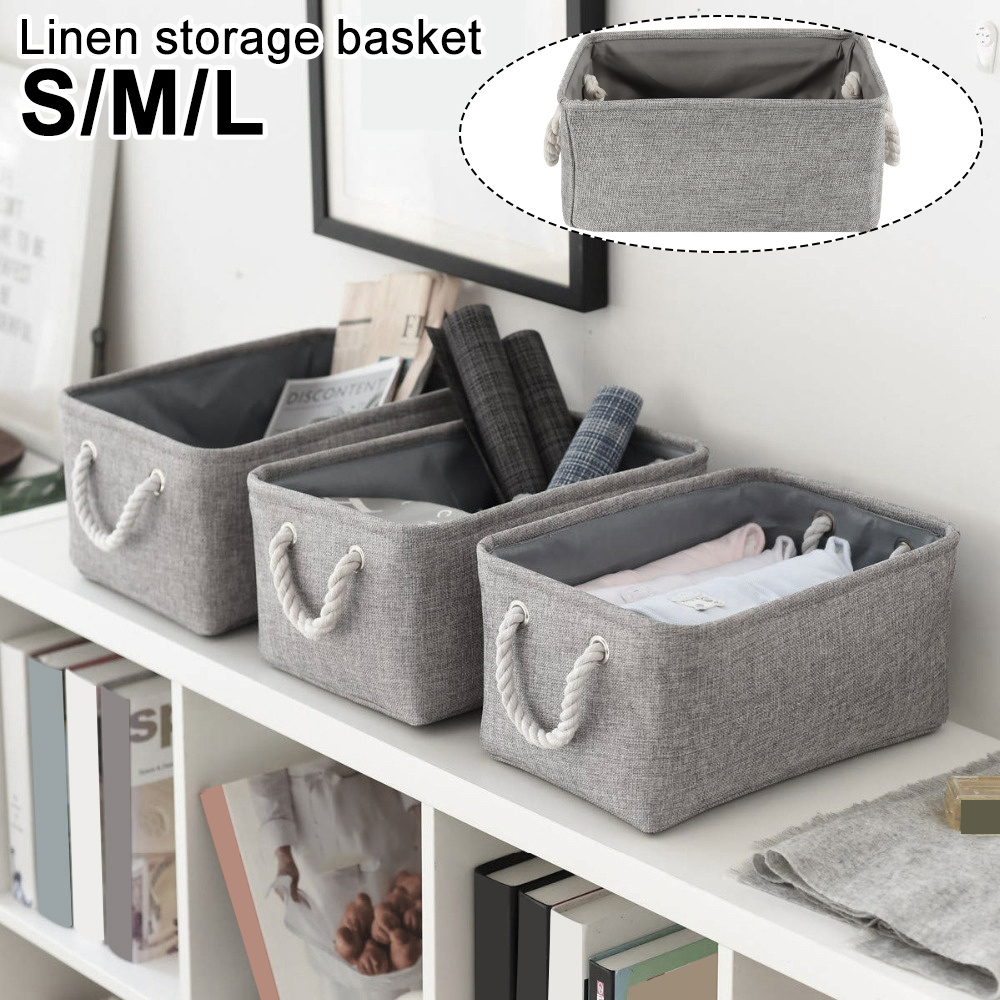 Small Storage Baskets Fabric Collapsible Gift Storage - Temu