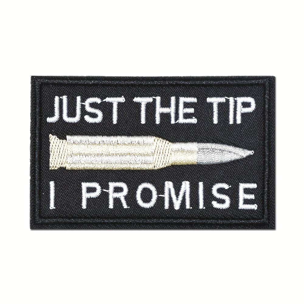 Random Tactical Morale Patches For Men Full Embroidery Loop - Temu