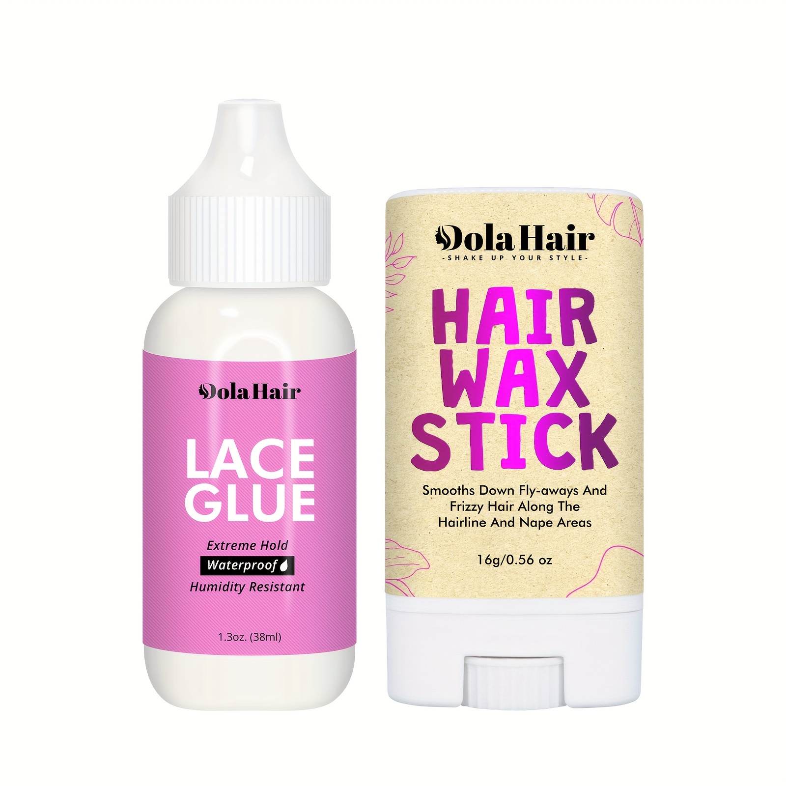 Lace Glue Waterproof Glue Remover Wax Stick Heat Protectant Melting Sp