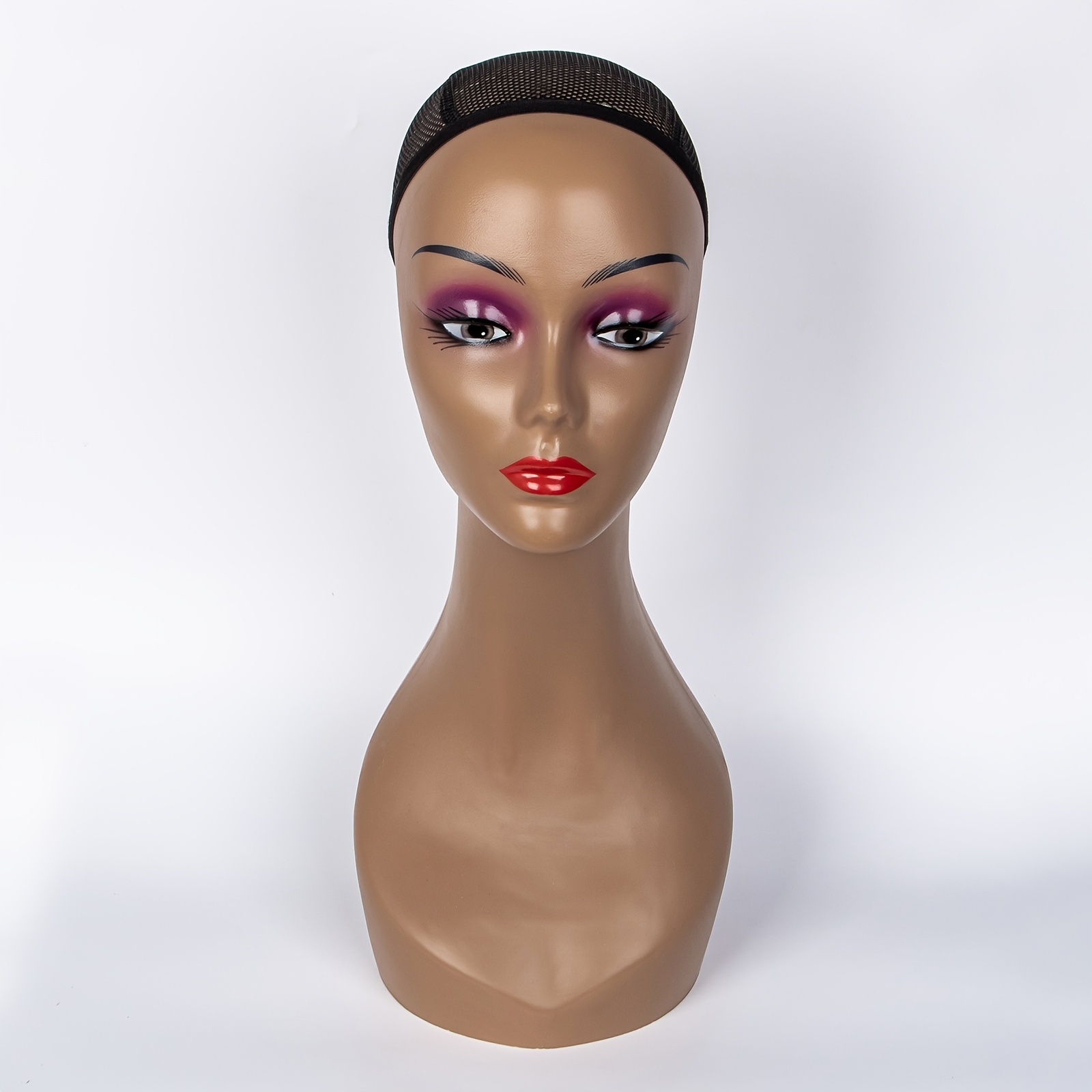 MYSWEETY Wig Head 23 Inch Wig Head Dark Blue Hairdressing Head Wig Make  Mannequin Head with Wig Stand Wigs Head Holder Hair Net for Wigs for  Displaying Hats, Wigs : : Beauty