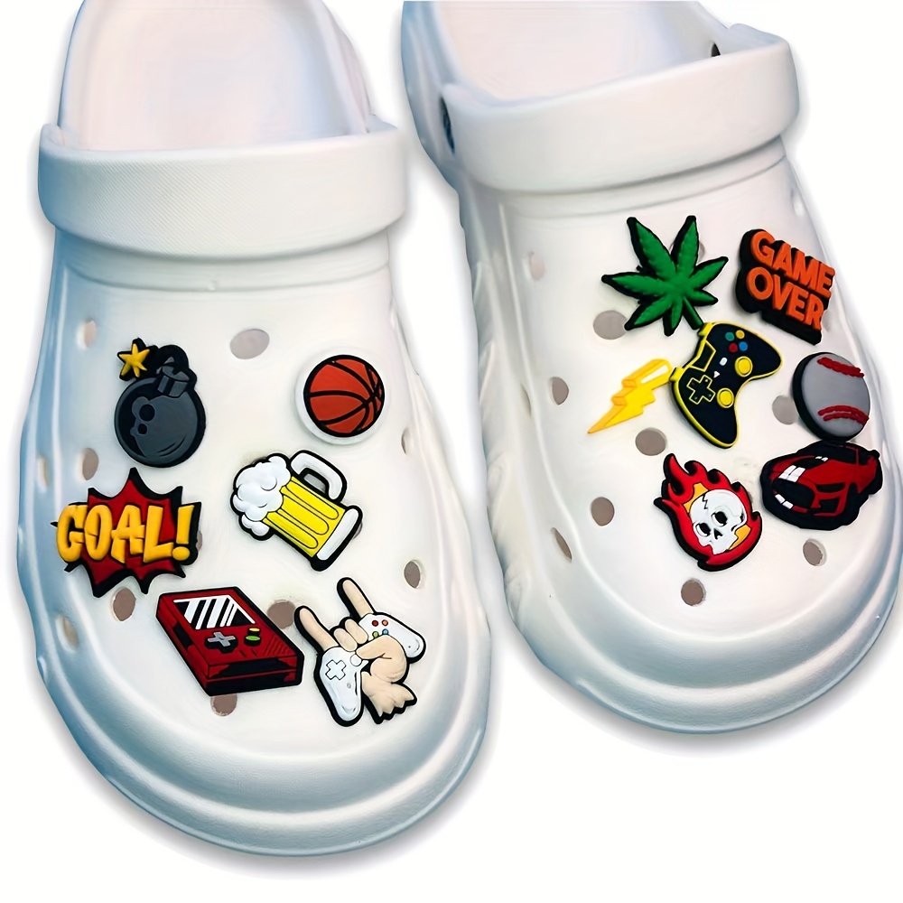 A-Z and 0-9 Letter Jibbitz for Crocs Digital Jibbitz Shoes Accessories