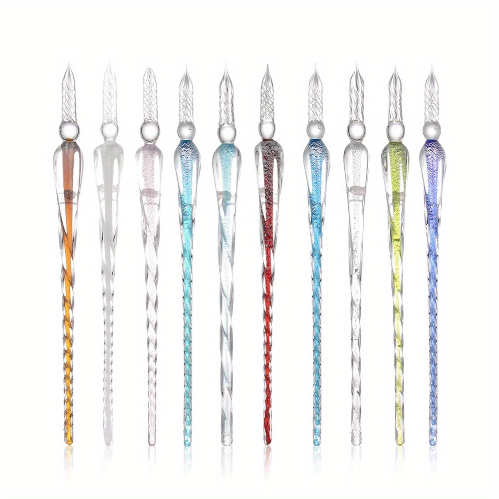 Handmade Glass Dip Pen Penta Angel Vintage Crystal - Temu