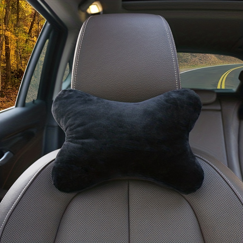 2pcs/set Cute Cinnamoroll Auto Car Neck Headrest Pillow Plush Soft Seat  Pillows