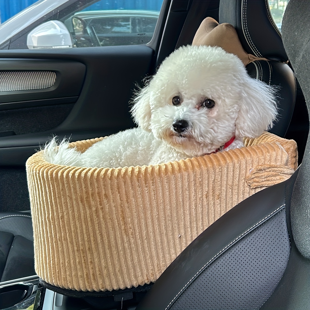 Funda de asiento de coche para perro, alfombrilla impermeable para asiento  trasero de coche con cinturón de seguridad, Transportín para perros grandes,  suministros para mascotas - AliExpress
