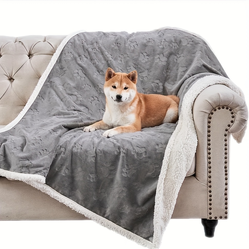 Ameritex - Manta impermeable para cama de perro, manta reversible para  muebles, cama, sofá