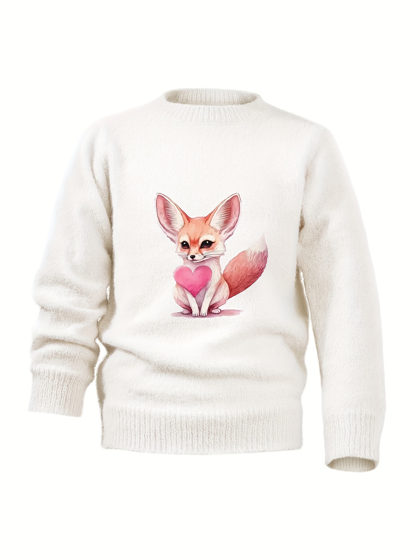 Girls fox outlet sweater