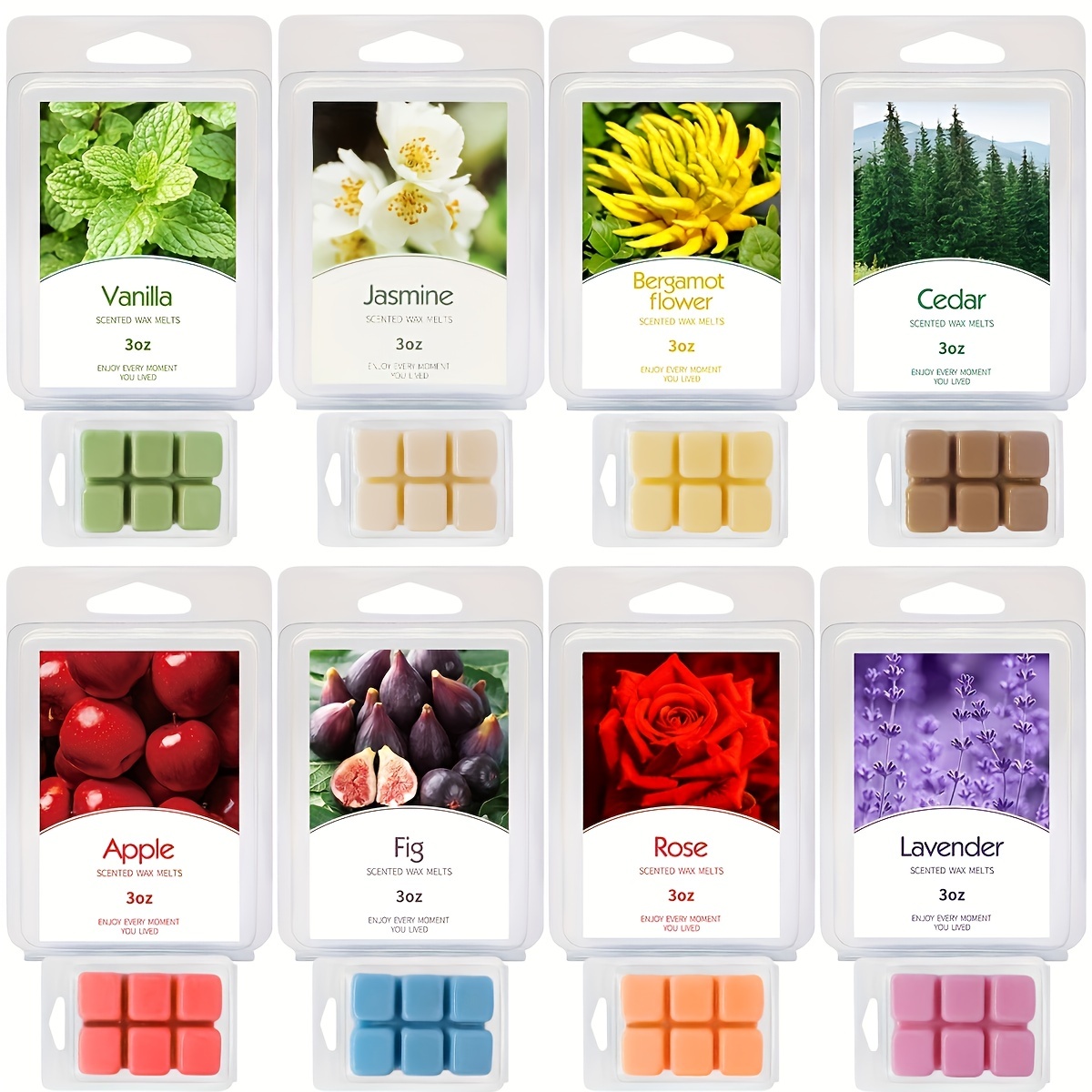 Scented Wax Melts Four Seasonal Scented Wax Cubes Scented - Temu