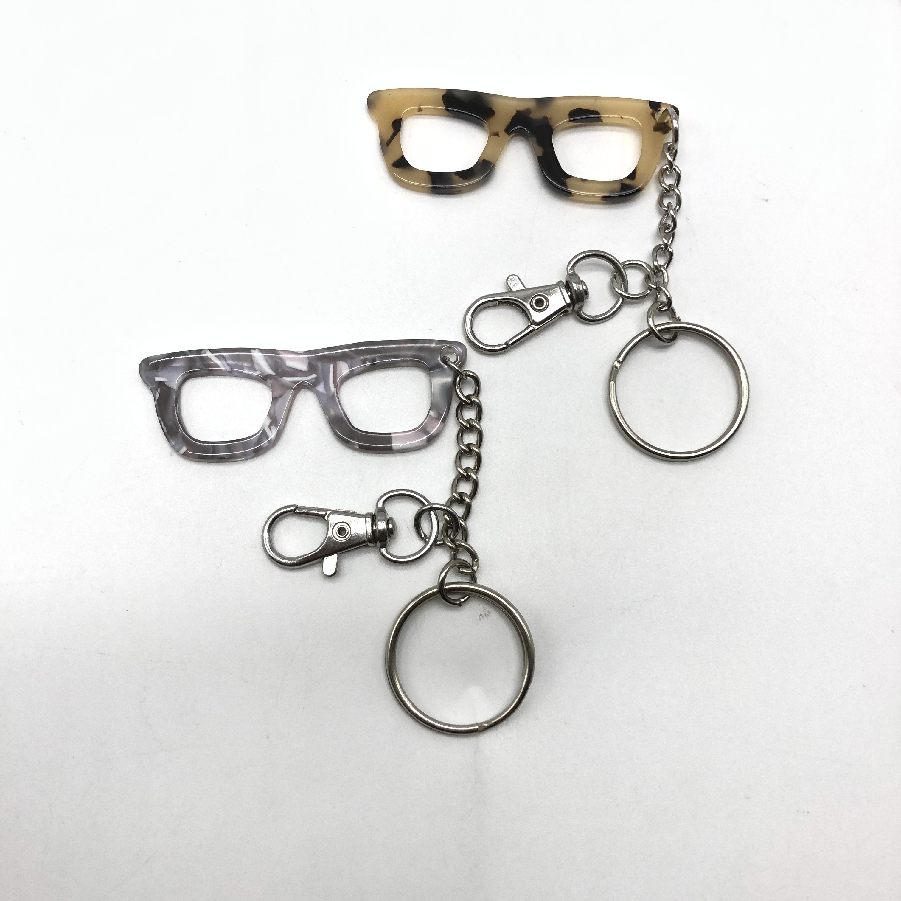 5pcs Eyeglass Lens Cleaner Microfiber Spectacles Cleaner Keychain Sun  Glasses Cleaner Brush Portable Eyewear Cleaning Tool with Keyring Eyeglass