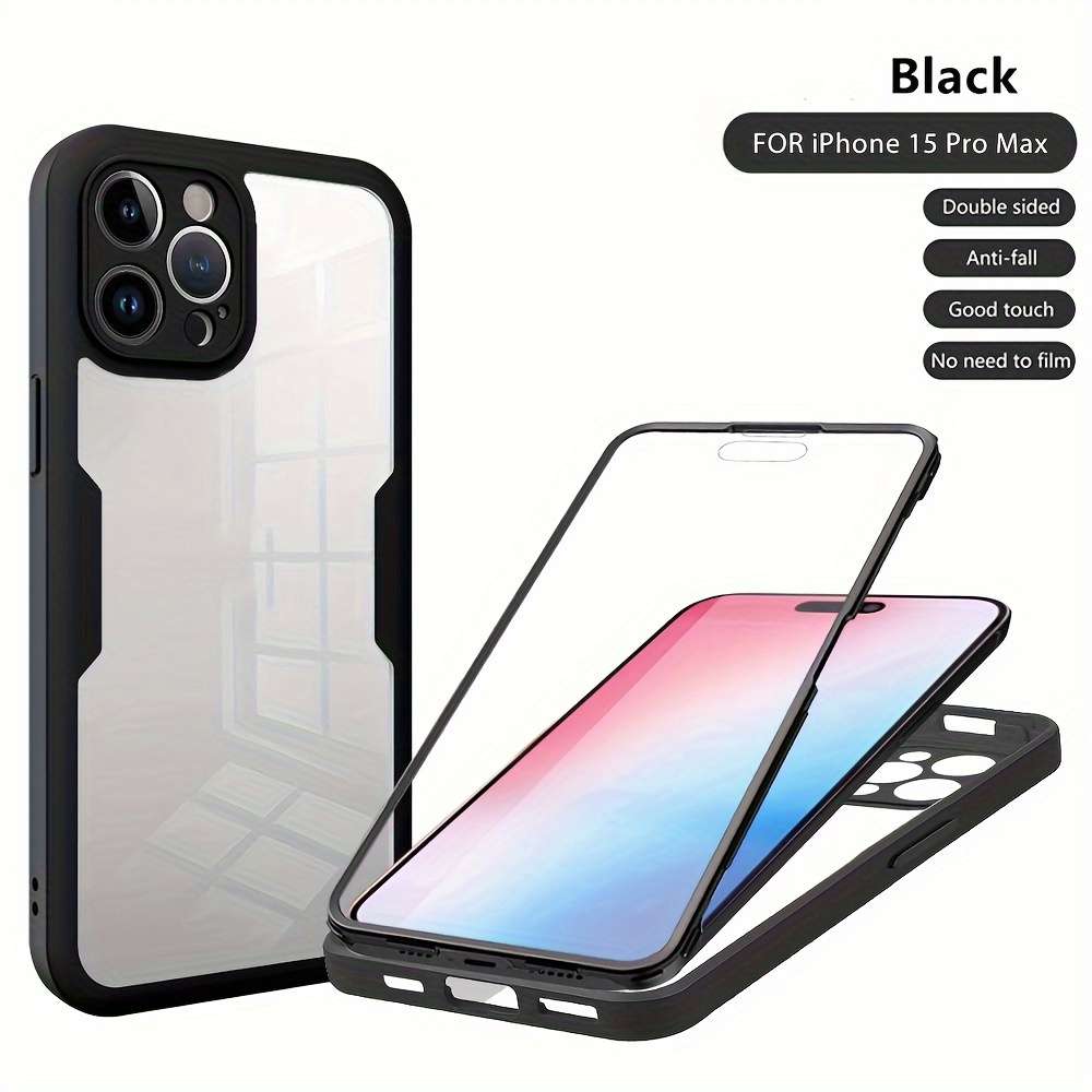 For iPhone 13 Pro Max 12 11 Lens Film Card Slot Clear Wallet Silicone Case  Cover