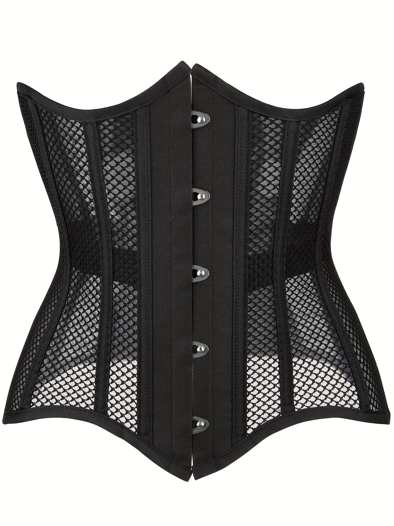 Women's Solid Corset Bustiers Y2k Front Hook Slim Fit Tank - Temu Canada