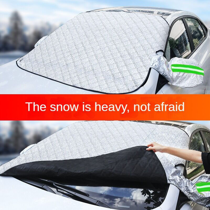 Auto Scheibenabdeckung Windschutzscheibe Abdeckung für Schnee Frost Regen  Winter--190*95cm